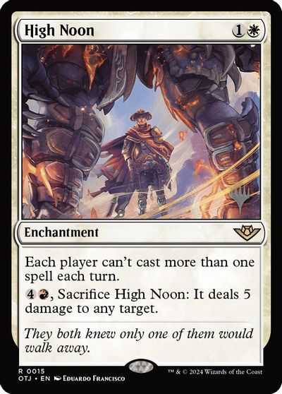 High Noon card art