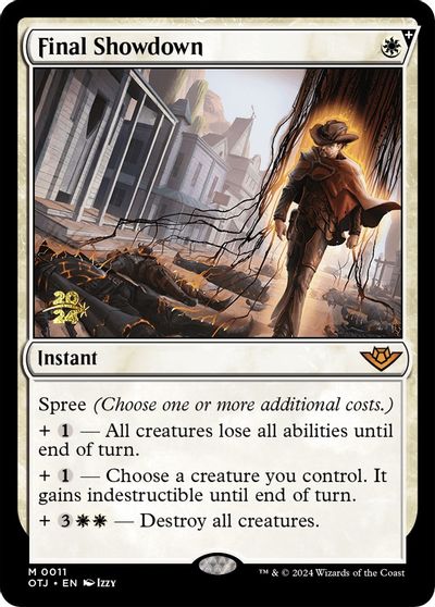 Final Showdown card art