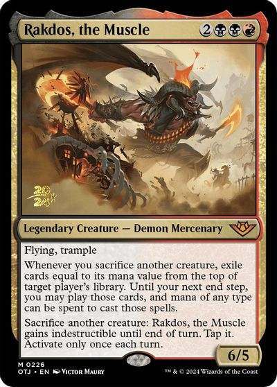 Rakdos, the Muscle card art