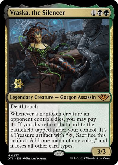 Vraska, the Silencer card art