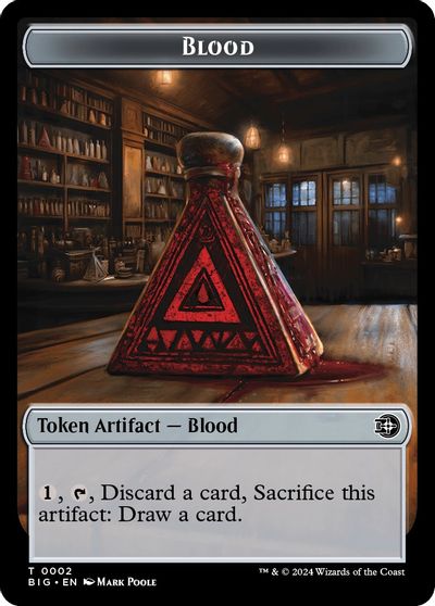 Blood Token card art