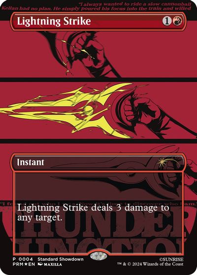 Lightning Strike card art