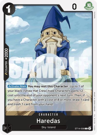 Haredas card art