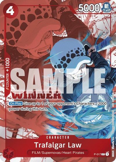 Trafalgar Law (Winner Pack Vol. 7) card art
