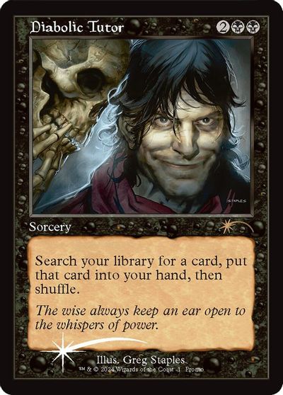 Diabolic Tutor card art