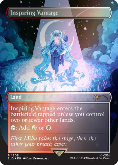 Inspiring Vantage (1605) (Rainbow Foil) card art