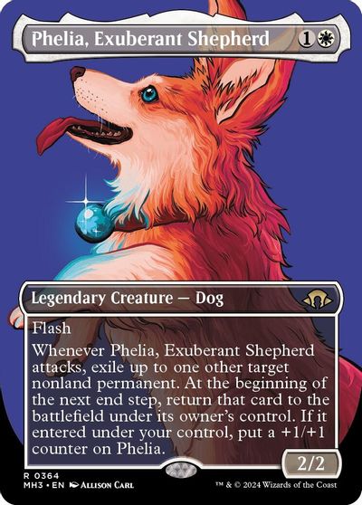 Phelia, Exuberant Shepherd (Borderless) card art