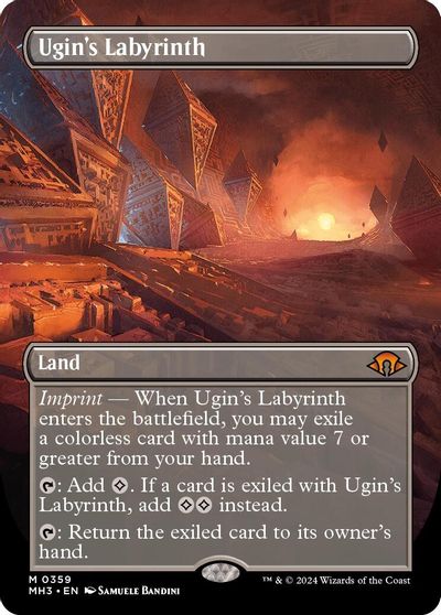 Ugin's Labyrinth (Borderless) card art