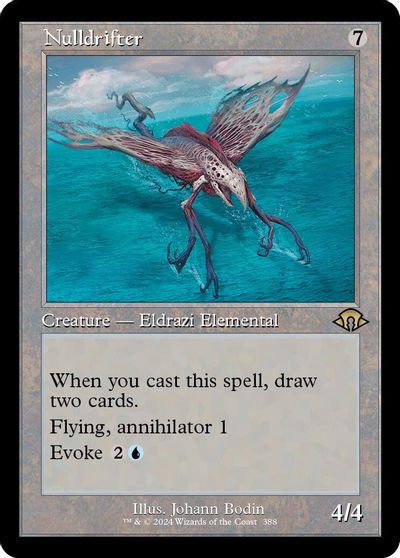 Nulldrifter (Retro Frame) card art