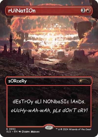 rUiNatIOn card art