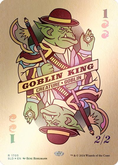 Goblin King (1705) (Rainbow Foil) card art