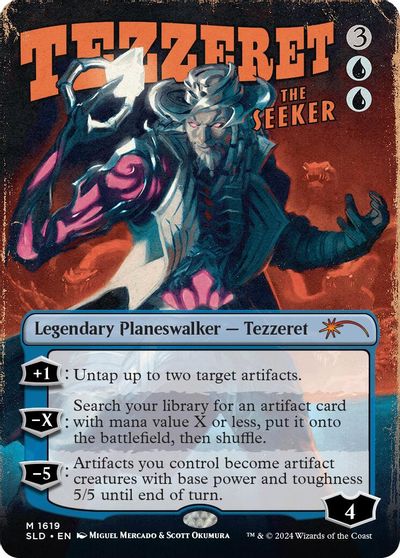 Tezzeret the Seeker (1619) card art