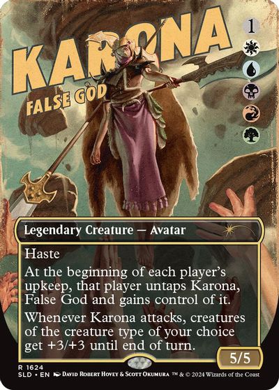Karona, False God card art