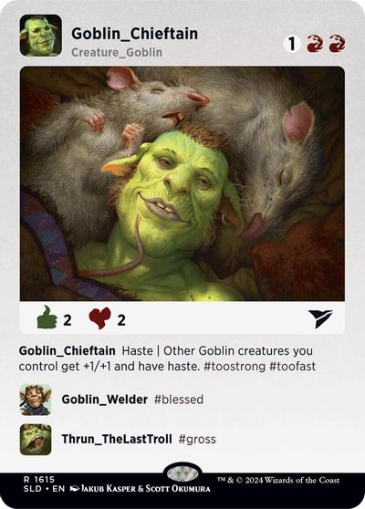 Goblin Chieftain card art