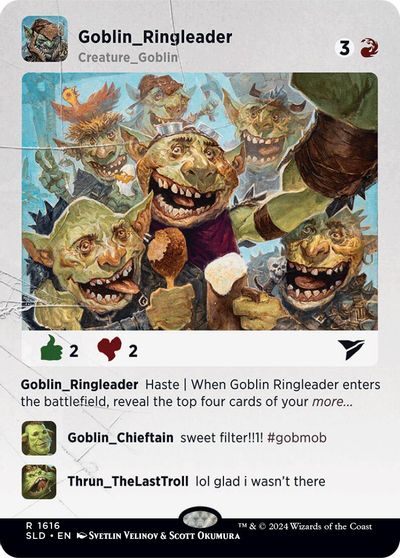 Goblin Ringleader card art