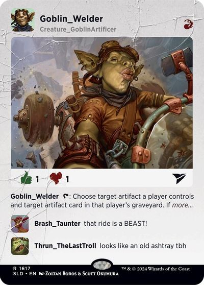 Goblin Welder card art