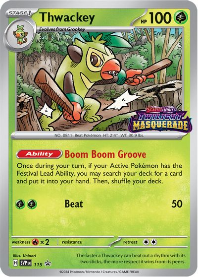 Thwackey - 115 card art