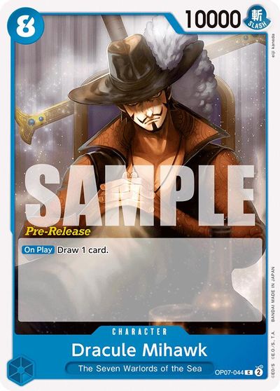 Dracule Mihawk card art