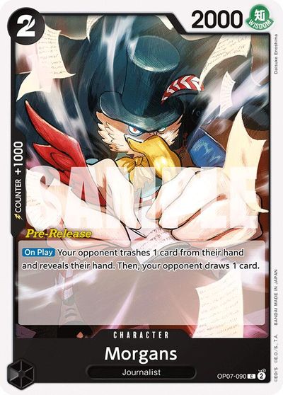 Morgans card art