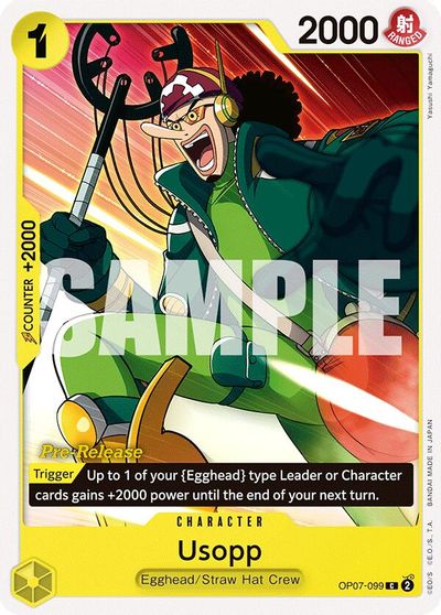 Usopp card art