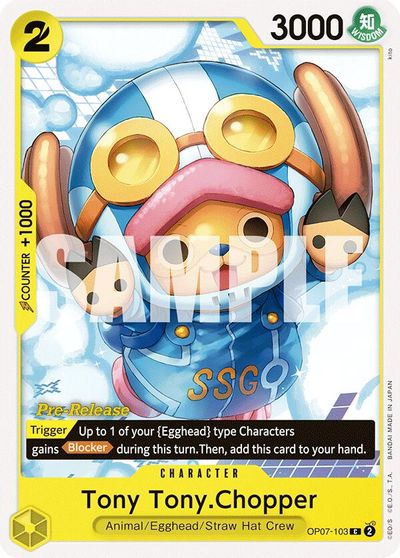 Tony Tony.Chopper (103) card art