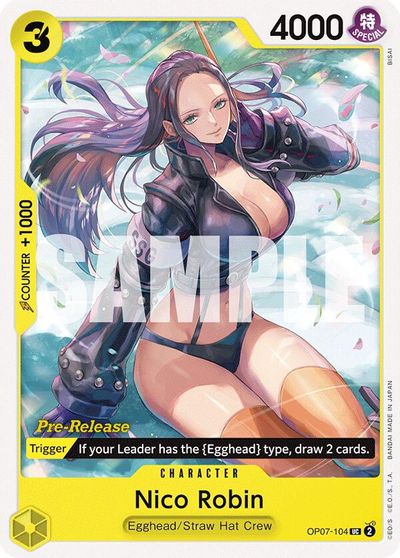 Nico Robin card art