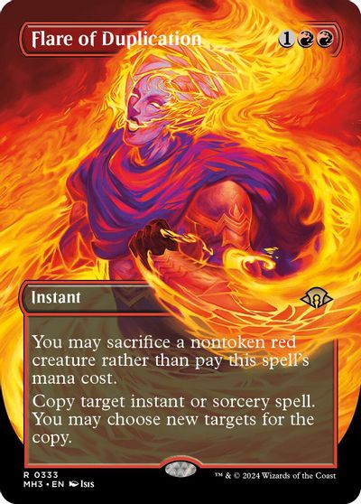 Flare of Duplication (Borderless) card art