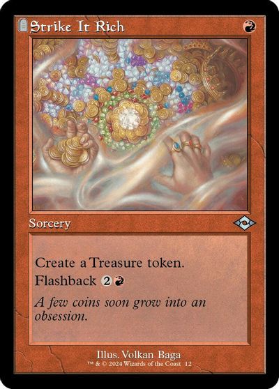 Strike It Rich (Retro Frame) card art