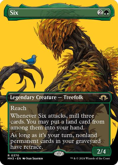 Six (Borderless) card art