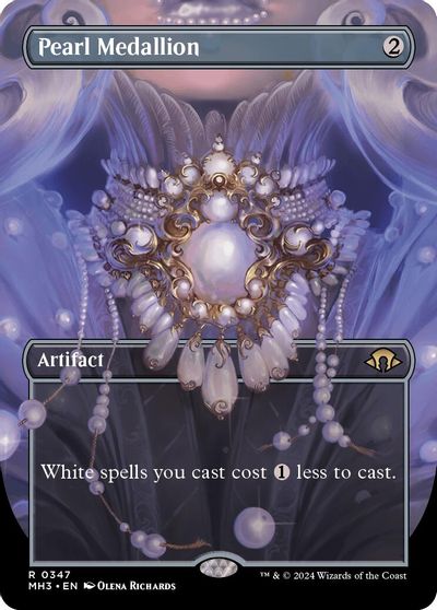 Pearl Medallion (Borderless) card art