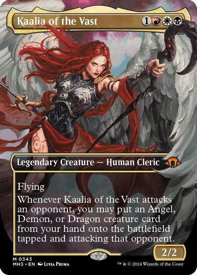 Kaalia of the Vast (0343) (Borderless) card art