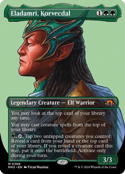 Eladamri, Korvecdal (Borderless) card art