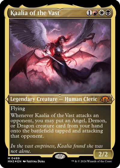 Kaalia of the Vast (Foil Etched) card art