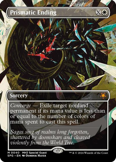 Prismatic Ending (Borderless) card art