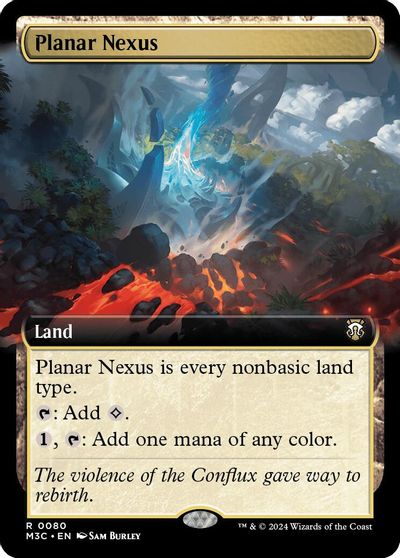 Planar Nexus (Extended Art) (Ripple Foil) card art