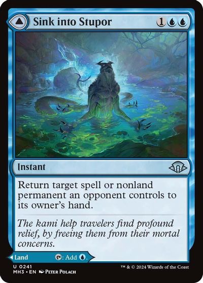 Sink into Stupor card art