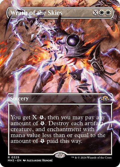 Wrath of the Skies (Borderless) card art