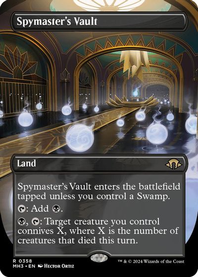 Spymaster's Vault (Borderless) card art