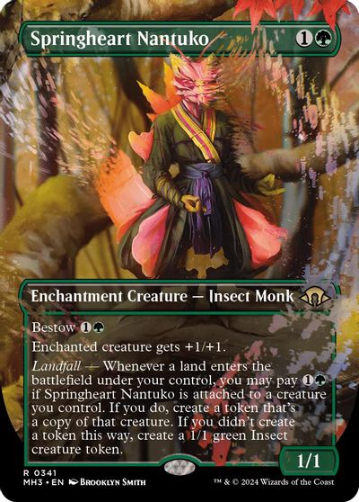 Springheart Nantuko (Borderless) card art