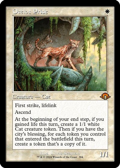 Ocelot Pride (Retro Frame) card art