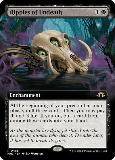 Ripples of Undeath (Extended Art) card art