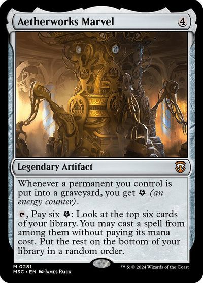 Aetherworks Marvel card art