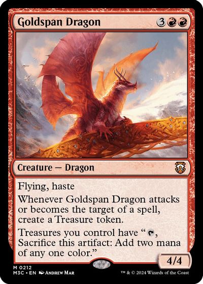 Goldspan Dragon card art