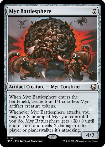 Myr Battlesphere card art