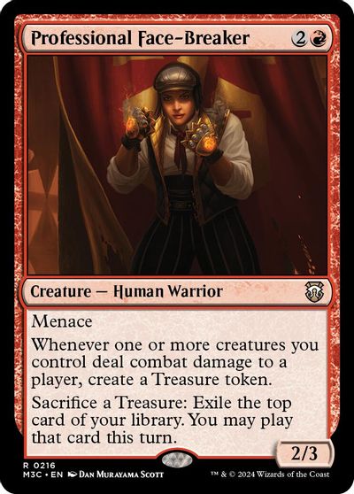 Professional Face-Breaker card art