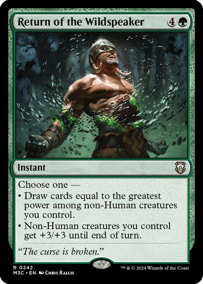 Return of the Wildspeaker card art