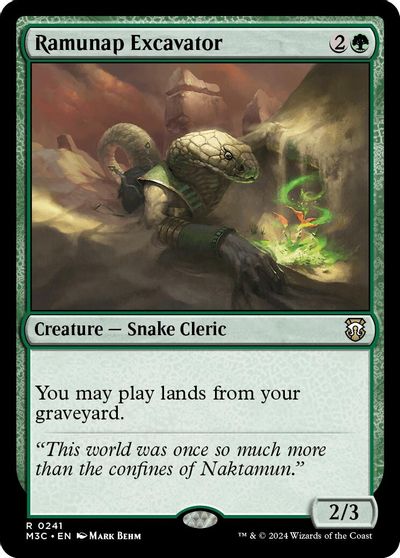Ramunap Excavator card art