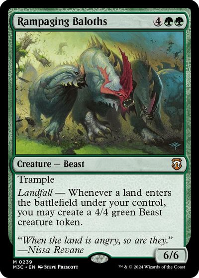 Rampaging Baloths card art