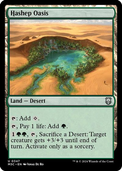 Hashep Oasis card art
