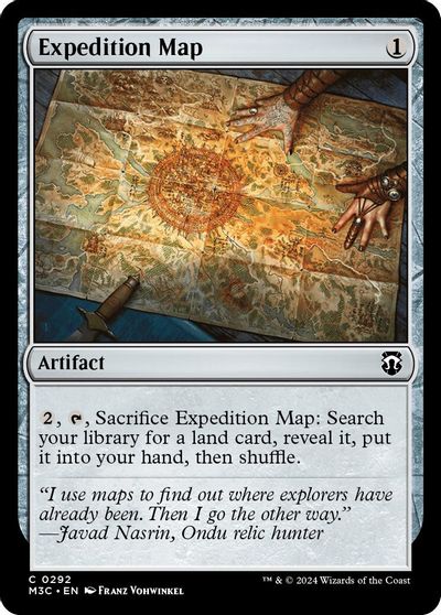 Expedition Map card art